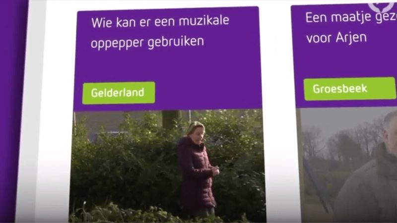 Gelderland helpt ober de Liedjesmobiel