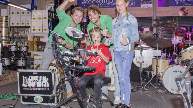 Wens in vervulling door Liedjesfabriek, Make A Wish en Muziekwinkel Stockenhof