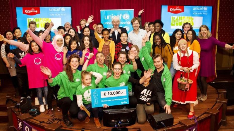 Paul van Vliet Award 2018 gewonnen door De Liedjesfabriek