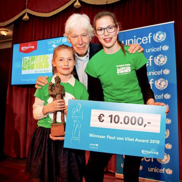 Paul van Vliet Award 2018 gewonnen