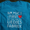 Liedjesfabriek t-shirt man - Afbeelding 3